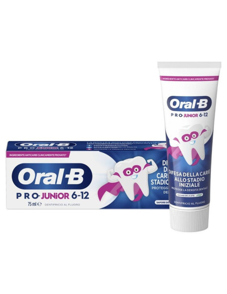 Oralb dentifricio j 6-12a 75ml