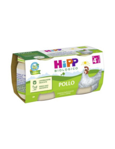 Hipp bio omog pollo 2x80g