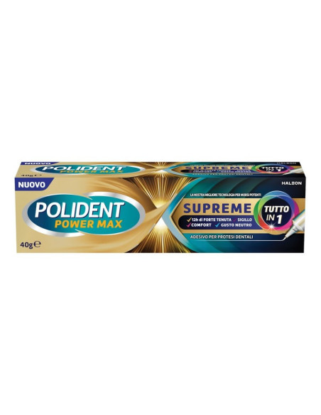 Polident power max supreme 40g