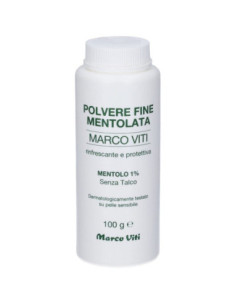 Polvere fine mentol viti 100g