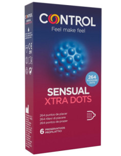 Control sensual xtra dots 6pz
