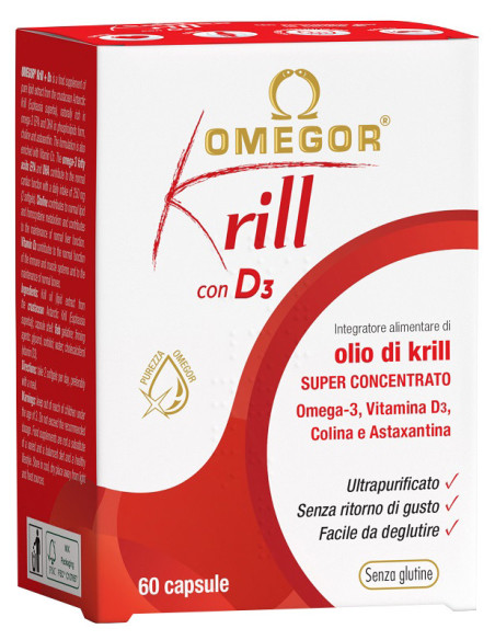 Omegor krill d3 60 capsule