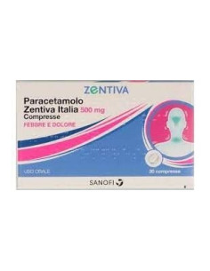 Paracetamolo zen 30 compresse 500mg - ZENTIVA | Clubfarma