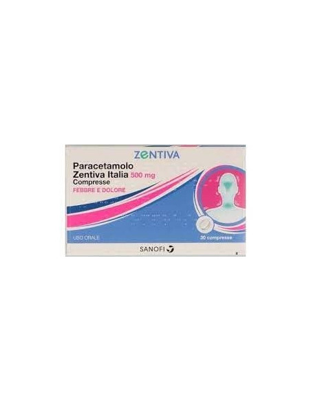 Paracetamolo zen 30 compresse 500mg