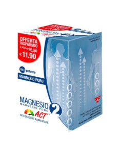 Magnesio 2 act puro polv 150g