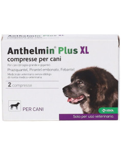 Anthelmin plus xl 2 compresse