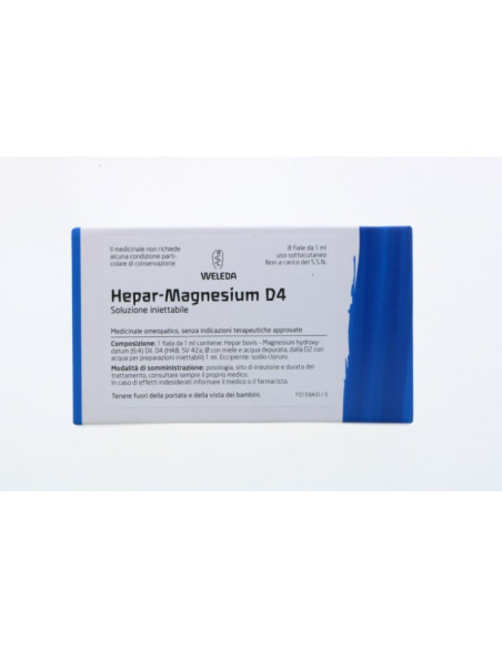 Hepar magnesium d4 8f 1ml wel