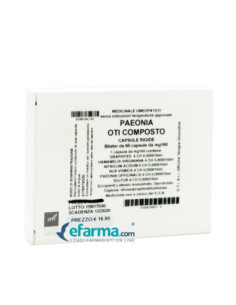 Paeonia oti composto 60 capsule