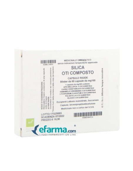 Silica oti composto 60 capsule
