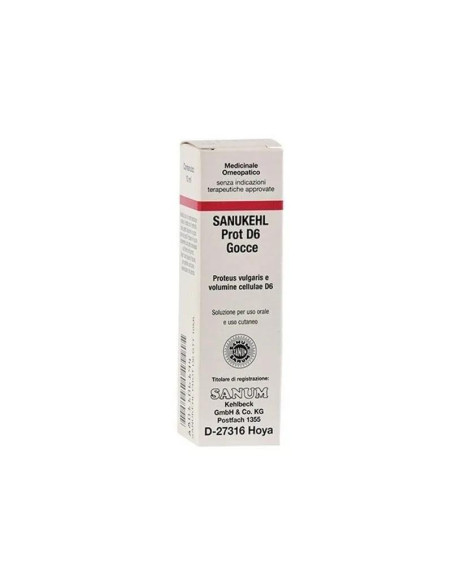 Sanukehl prot d6 gocce 10ml