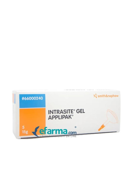 Intrasite gel 15g 5med