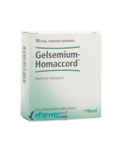 He.gelsemium homacc.10 flaconcini - GUNA | Clubfarma