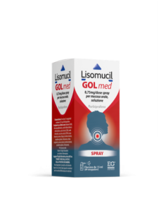 Lisomucilgolmed os spray 15ml