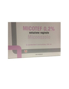 Micotef sol vag 5fl 150ml 0,2%