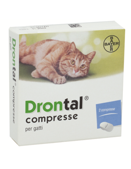Drontal 2 compresse gatto