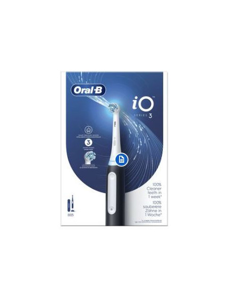 Oralb io3s black spazz elett