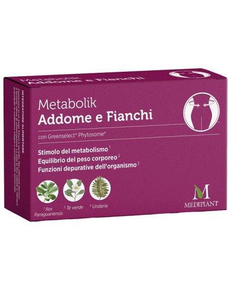 Metabolik addome fianchi 30 capsule