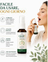 CALM7 Spray Orale 30 ml, Fiori di Bach con Ashwagandha