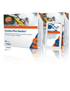 Creatina plus sandoz 20 bustine 6g | Clubfarma