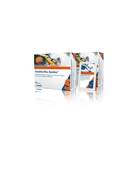 Creatina plus sandoz 20 bustine 6g