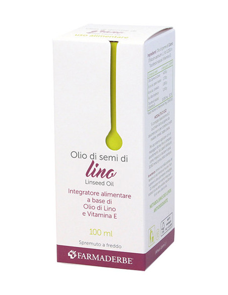 Olio alimentare semi lino 100m