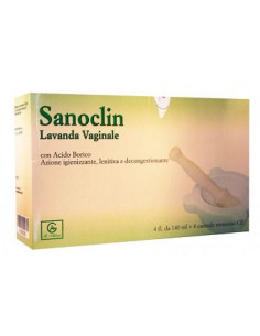 Sanoclin lav vag fl 4x140ml