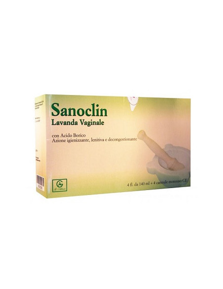 Sanoclin lav vag fl 4x140ml