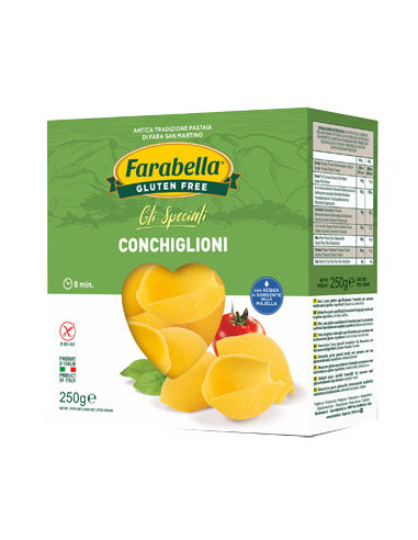 Farabella conchiglioni pasta senza glutine 250g