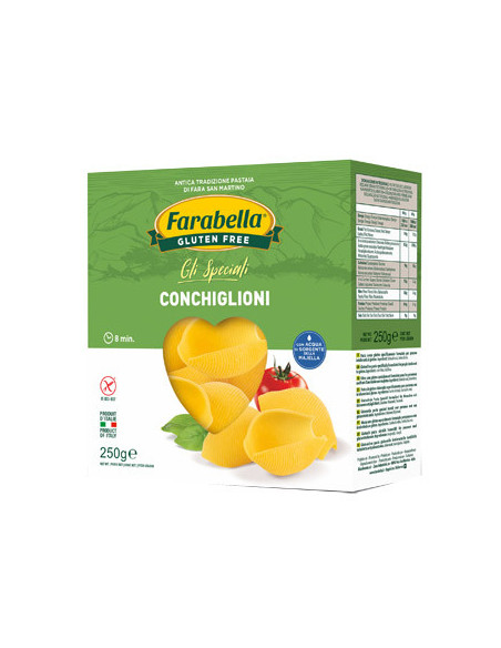 Farabella conchiglioni pasta senza glutine 250g