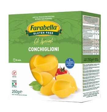 Farabella conchiglioni pasta senza glutine 250g