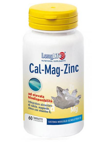 Cal mag zinc 60tav longlife