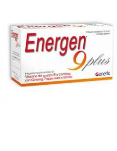 Energen 9 plus*10 flaconcini 10 ml