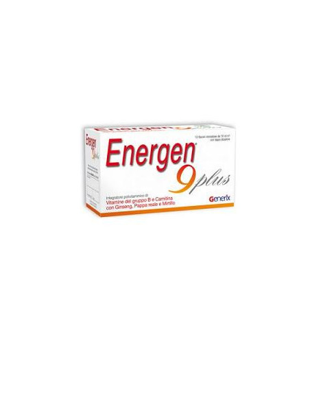 Energen 9 plus*10 flaconcini 10 ml