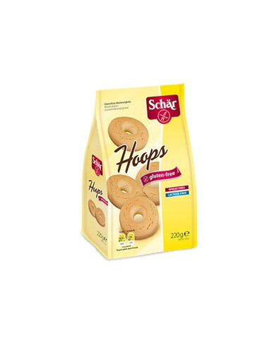 Schar hoops biscotti pasta frolla 220g senza glutine