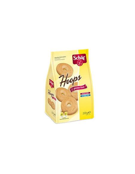 Schar hoops biscotti pasta frolla 220g senza glutine