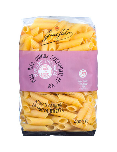GAROFALO PENNE RIGATE PASTA SENZA GLUTINE 400G