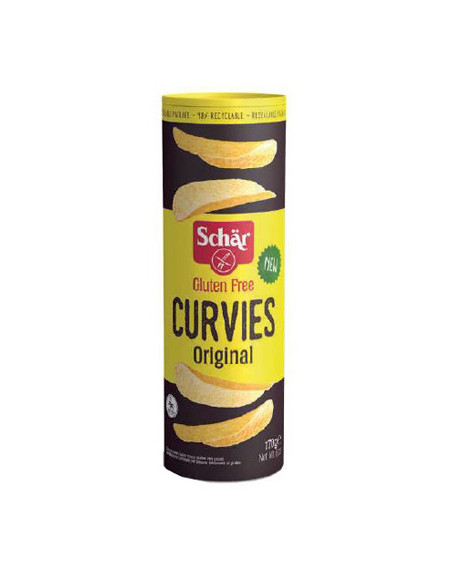 Schar curvies chips di patate senza glutine 170g