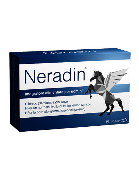 Neradin integratore uomo per la fertilita' 56 capsule