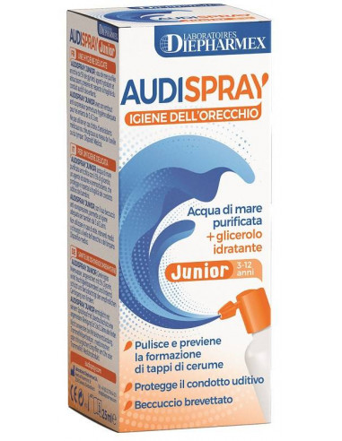 Audispray igiene dell'orecchio junior 25ml