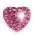 Biojoux 2100 cuore rosa 10mm