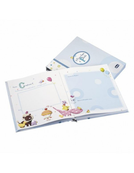 Ch libro ricordi azzurro