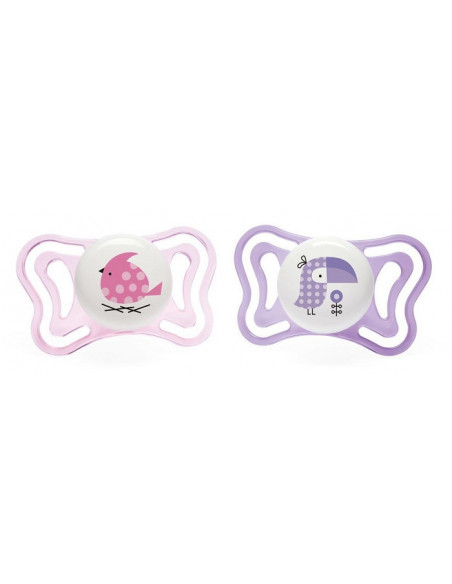 Ch succh light grl sil 2-6m 2p