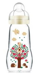 Image of Mam bib vetro feelgood 260ml cod085