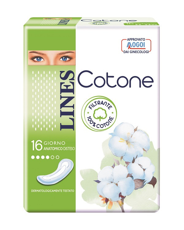 Lines cotone n ultra anat 16pz