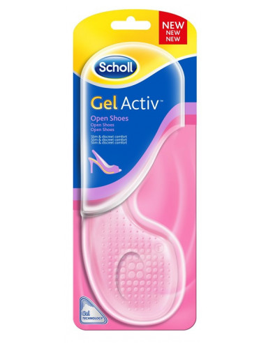 Scholl gel activ solette per scarpe aperte