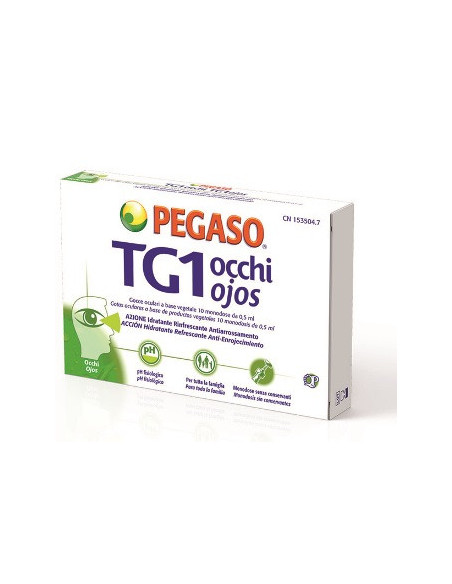 Schwabe tg1 occhi 10 flaconi monodose 0,5ml collirio rinfrescante antiarrossamento