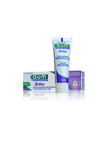 Gum ortho gel dentifricio 75ml