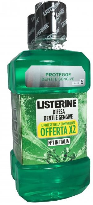 Image of Listerine difesa denti e gengive bundle 2x500 ml cod085