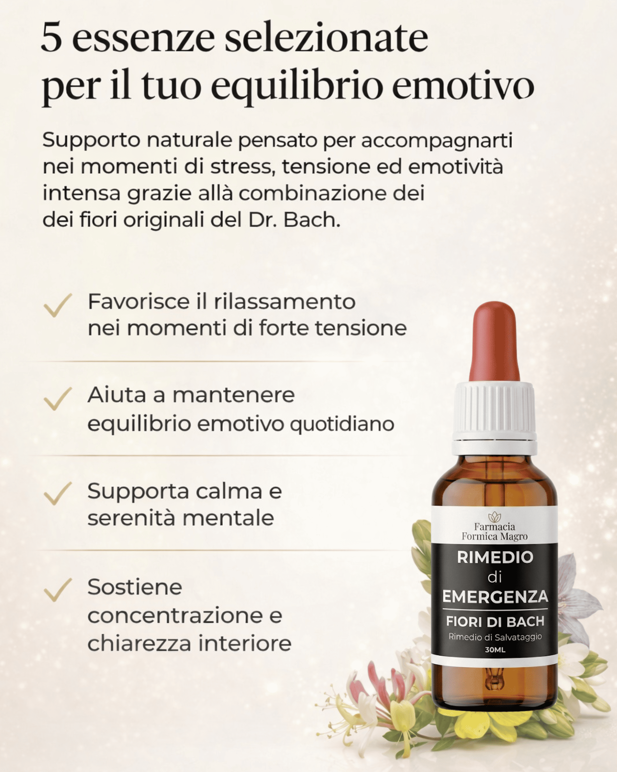 Fiori di Bach Gocce Rimedio di Emergenza 30ml