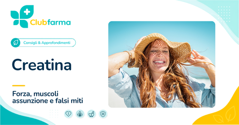 Creatina: donne, over 40, forza ed energia
